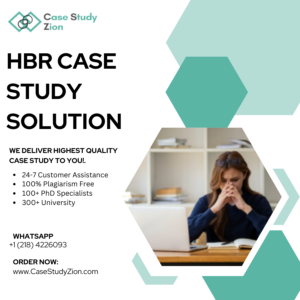 HBR Case Study Solution