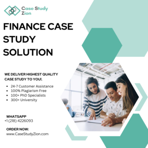 Finance Case Study Solution