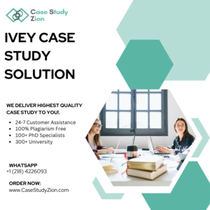 Ivey Case Study Solution